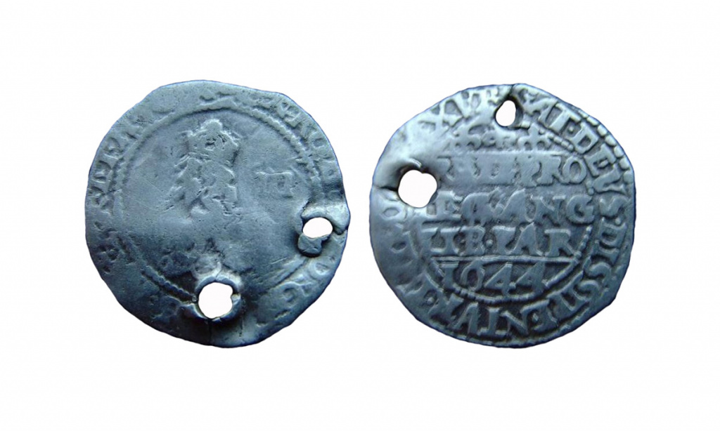 Threepence piece of Charles I