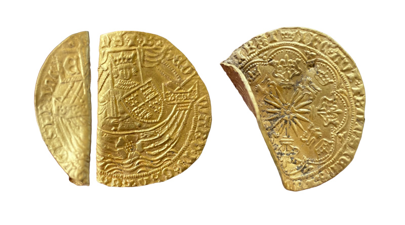 gold ryal (ten shilling piece) of Edward IV