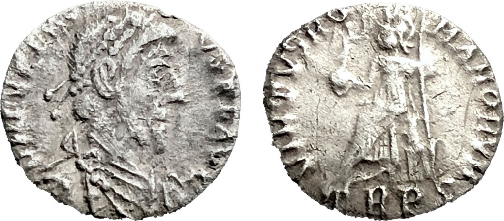 Siliqua of Theodosius I
