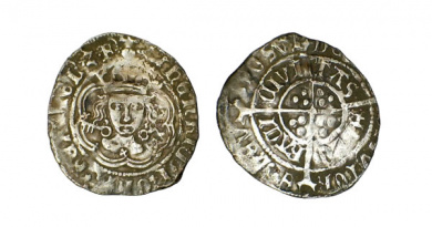York halfgroat of Henry VII
