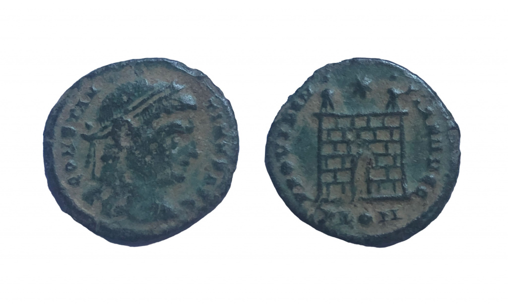 Billon centenionalis of Constantine the Great