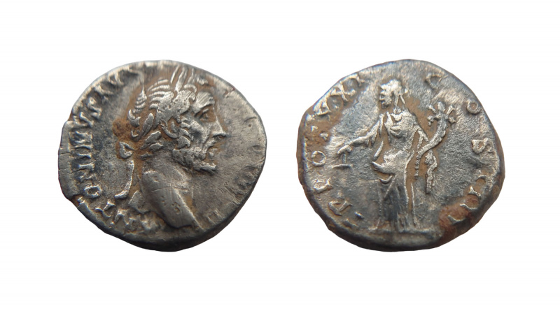 Denarius of Antoninus Pius - Detecting Finds