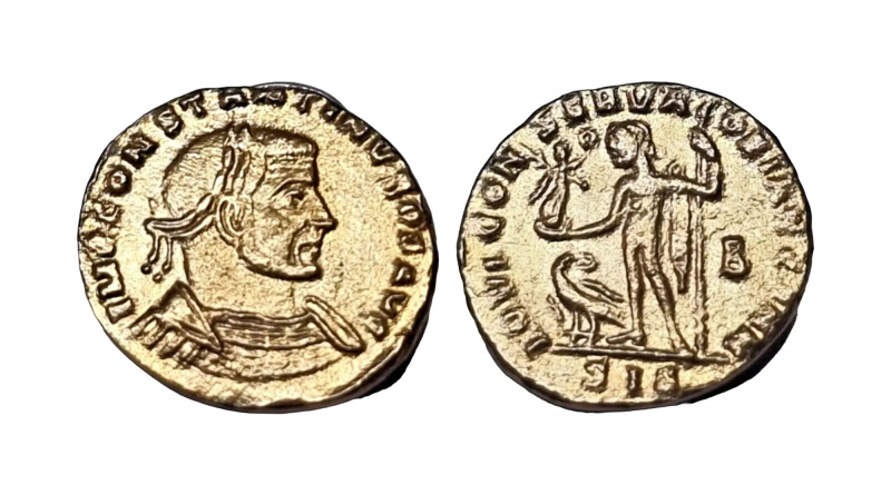 billon follis of Constantine the Great