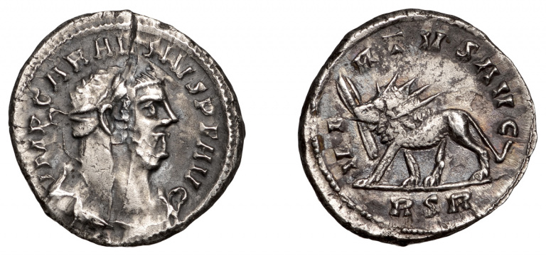 Denarius of Carausius