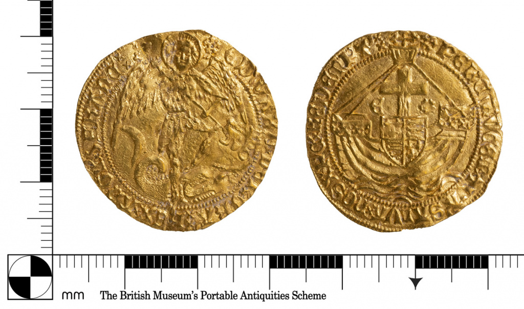 Gold angel of Edward IV