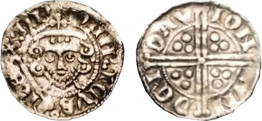 Voided long cross penny of Henry III
