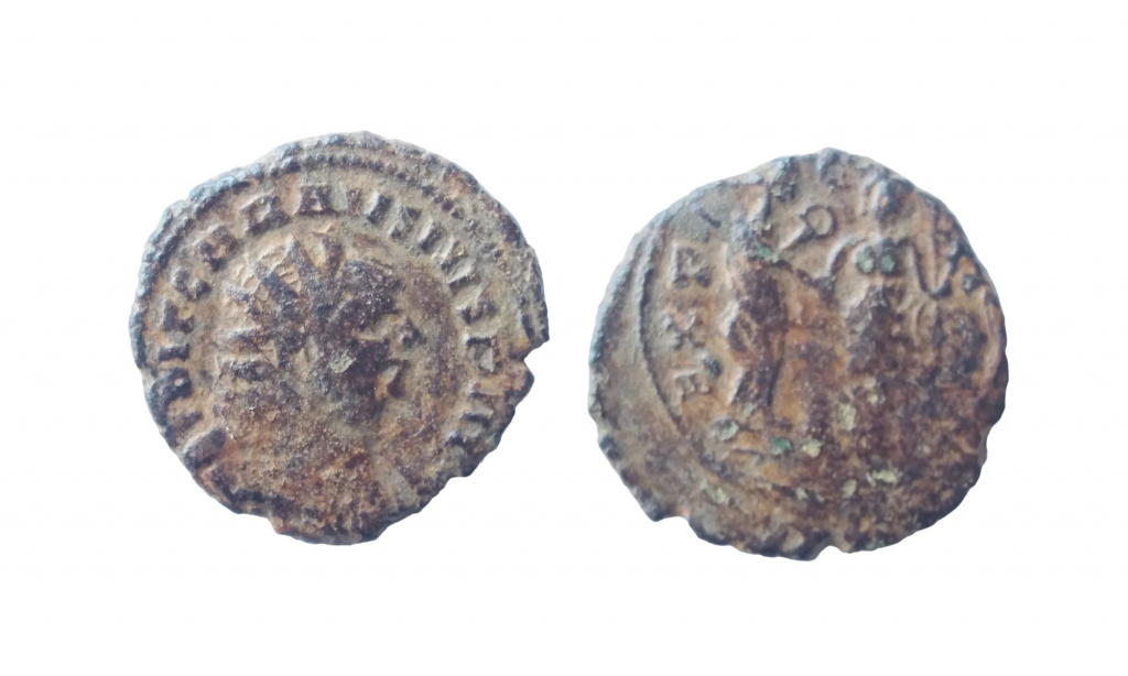 Base metal antoninianus of Carausius