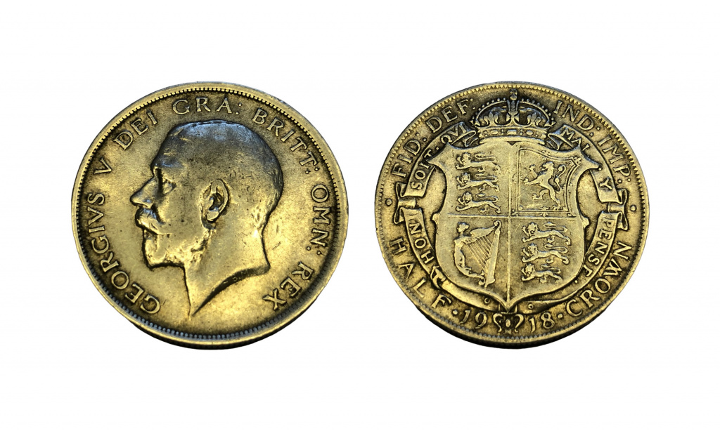 half crown of george v