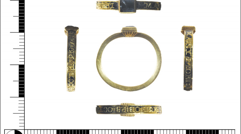 Mourning ring of Mary Morice