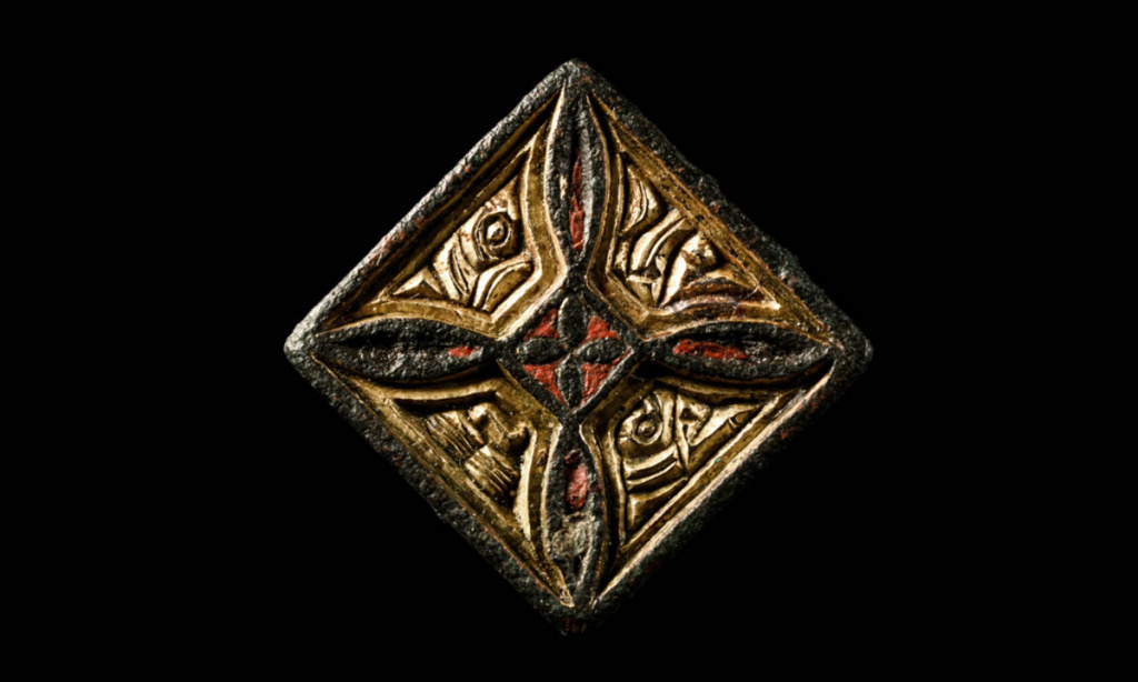 Anglo Saxon cruciform mount