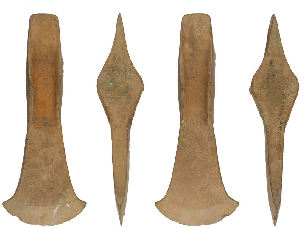 Bronze Age flanged axe head
