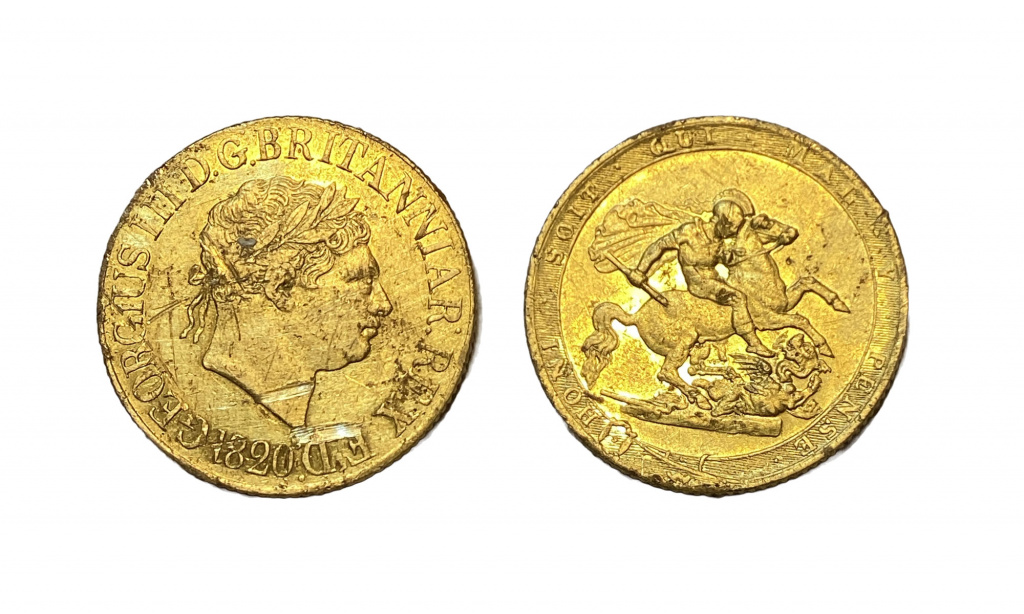 gold sovereign of George III