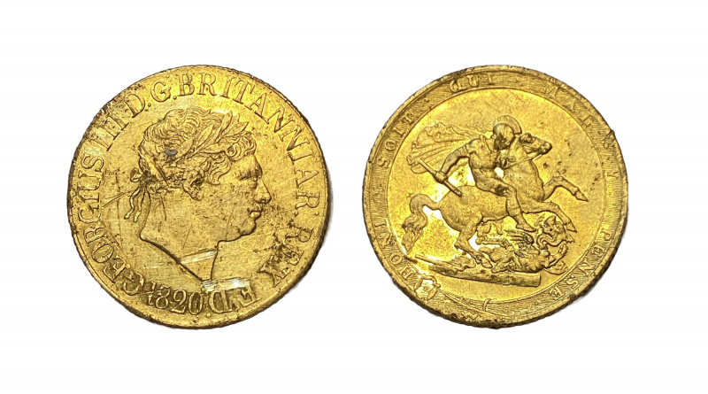 gold sovereign of George III