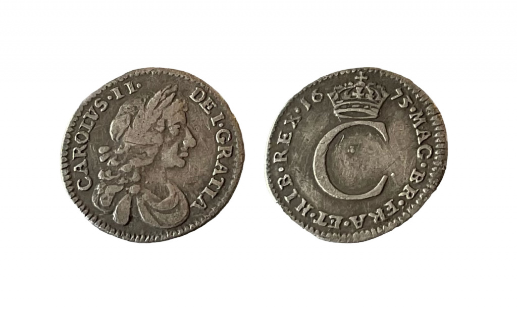 Charles II silver penny