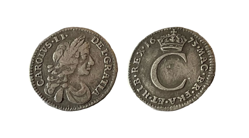 Charles II silver penny