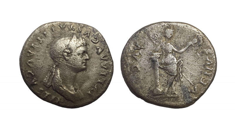 denarius of Julia Titi