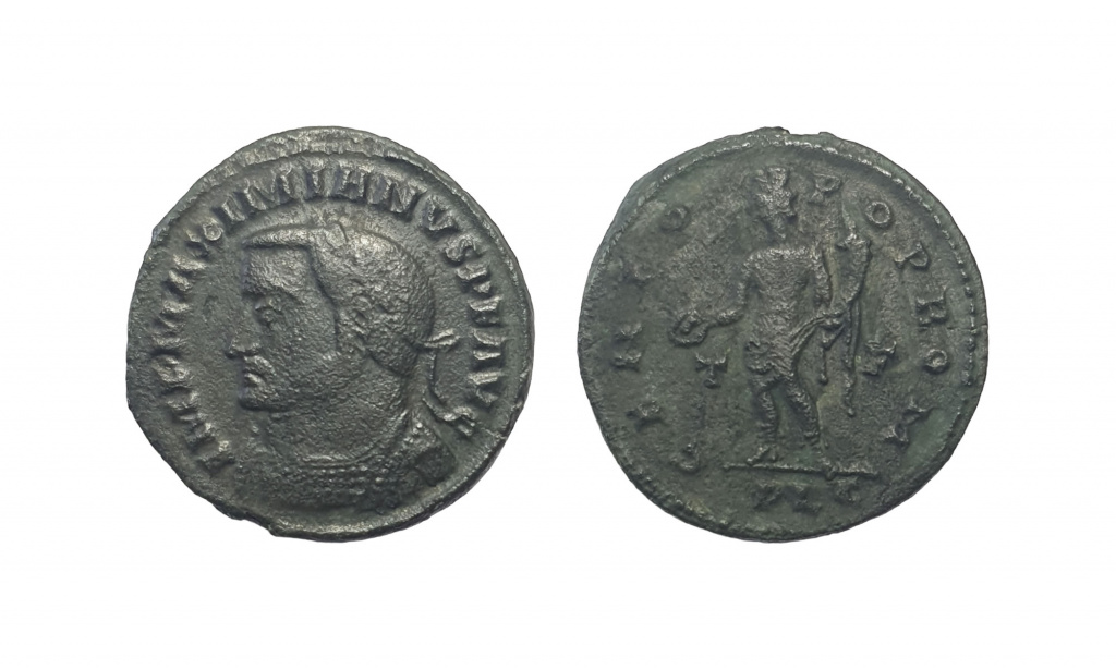 Billon follis of Galerius