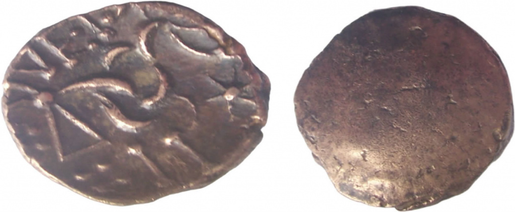 Plated gold stater of the Corieltauvi
