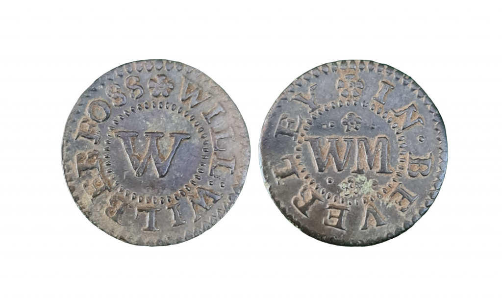 Halfpenny token of William Wilberfoss
