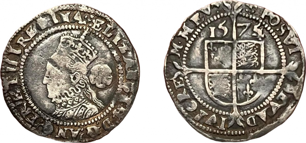 Threepence piece of Elizabeth I
