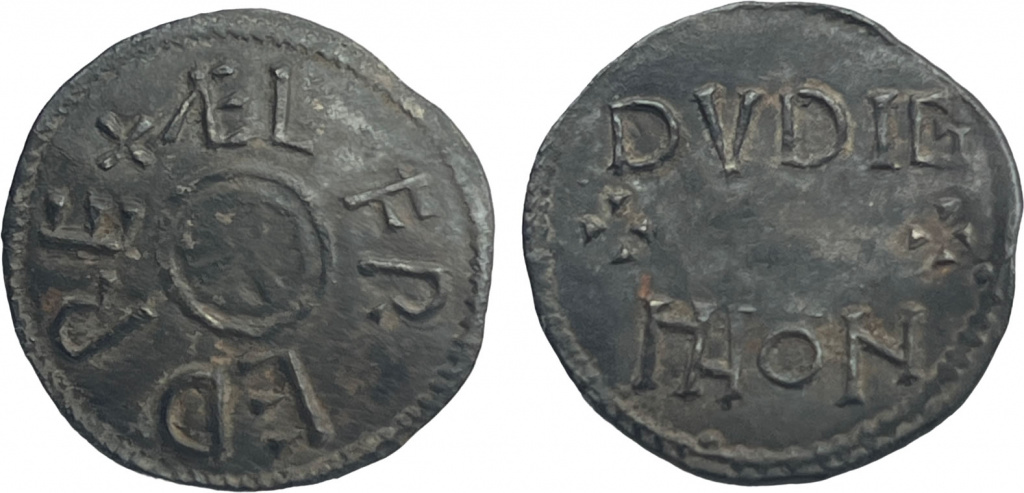 Danelaw imitation of an Alfred the Great penny
