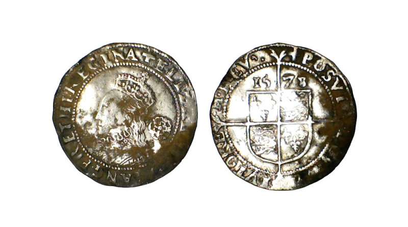 Sixpence of Elizabeth I