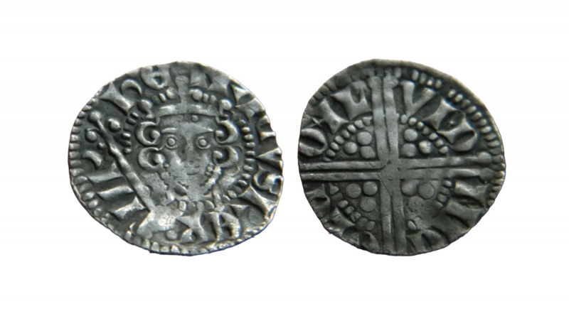 Henry III voided long cross penny