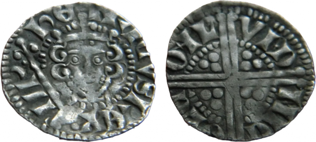Henry III voided long cross penny