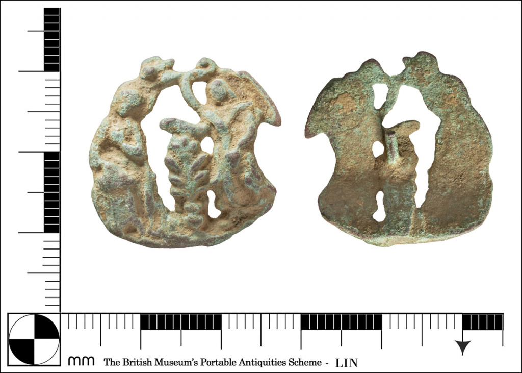 Pilgrim badge of Mary, Eve and the Tree of Life