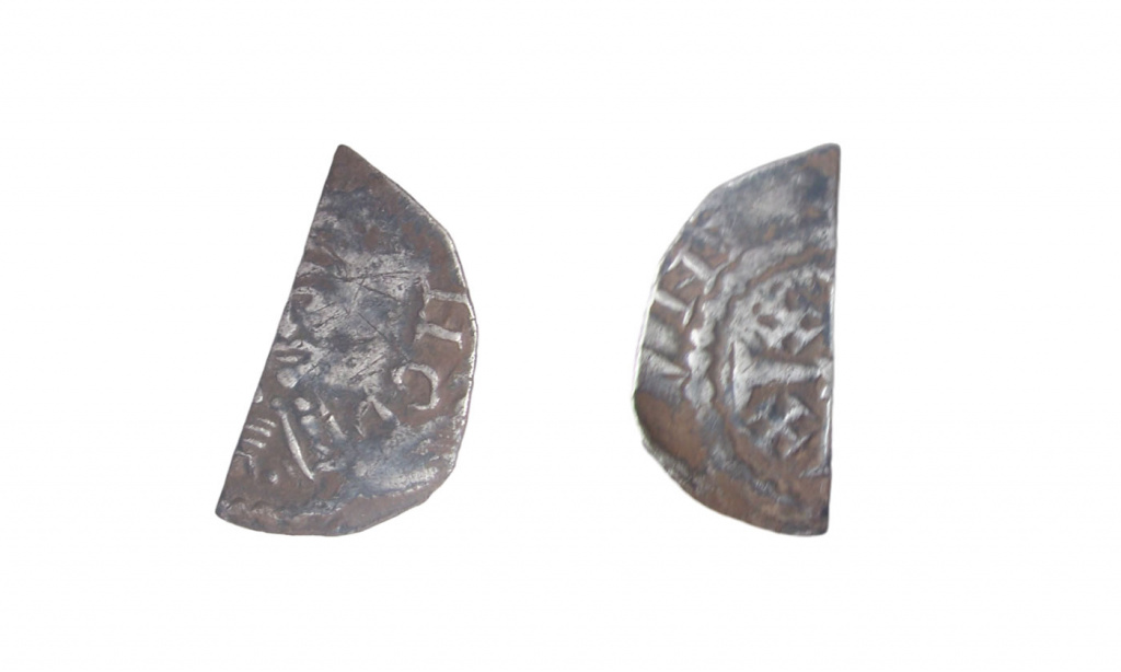 Henry II Tealby coinage cut halfpenny