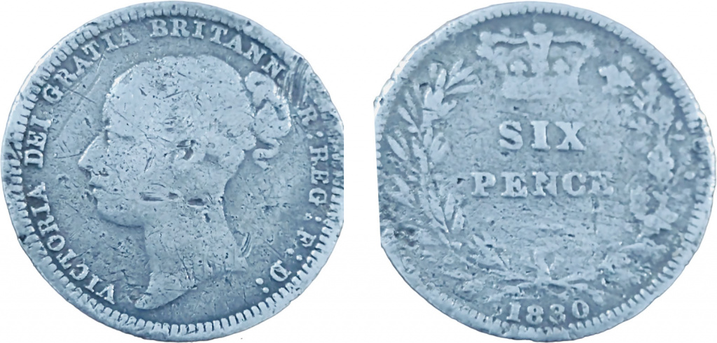 Sixpence of Victoria
