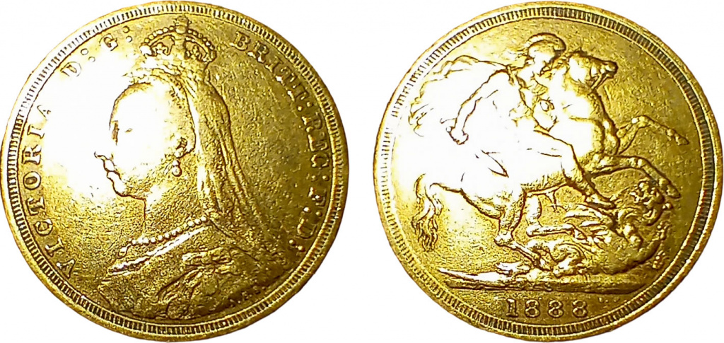 Gold Sovereign of Victoria