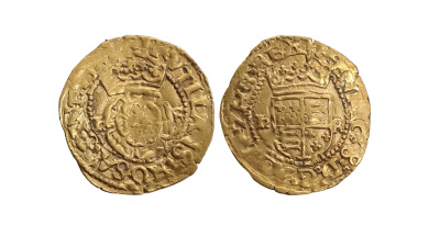 Posthumous half crown of Henry VIII