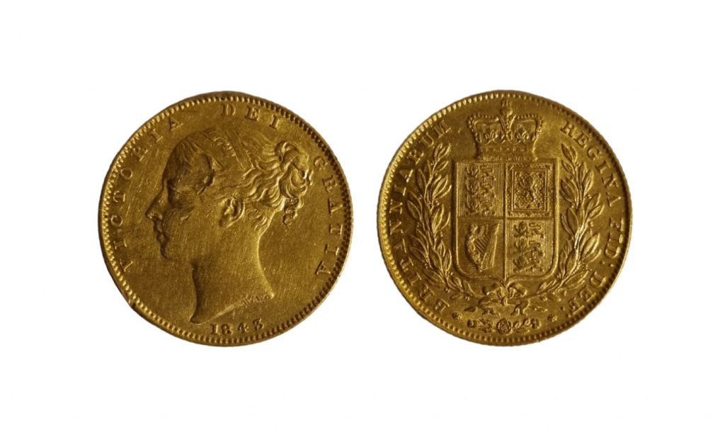 Victorian gold sovereign