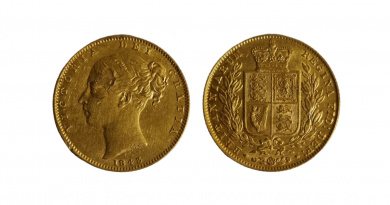 Victorian gold sovereign