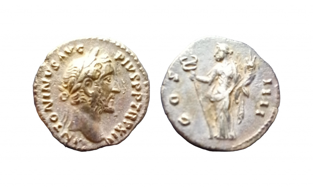 denarius of Antoninus Pius