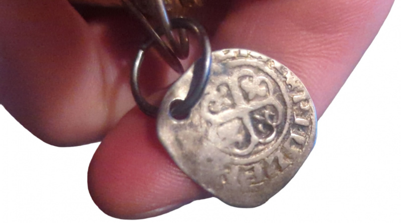 penny of Stephen on a key ring