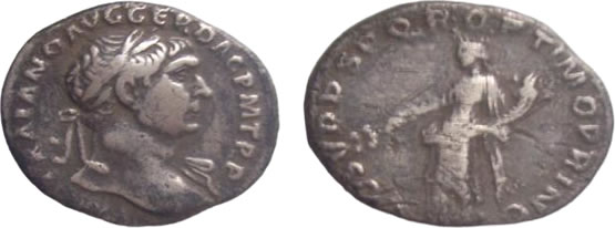 denarius of trajan