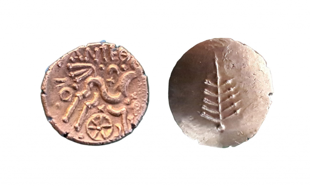 Gold stater of the Dobunni