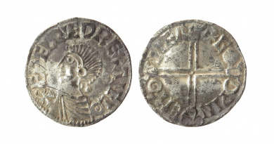 Long cross type penny of Aethelred II
