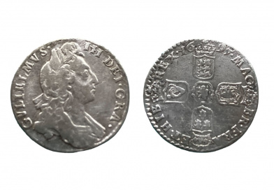 William III sixpence