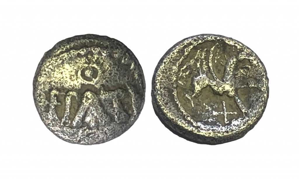 Ancient British silver minim of the Regni and Atrebates
