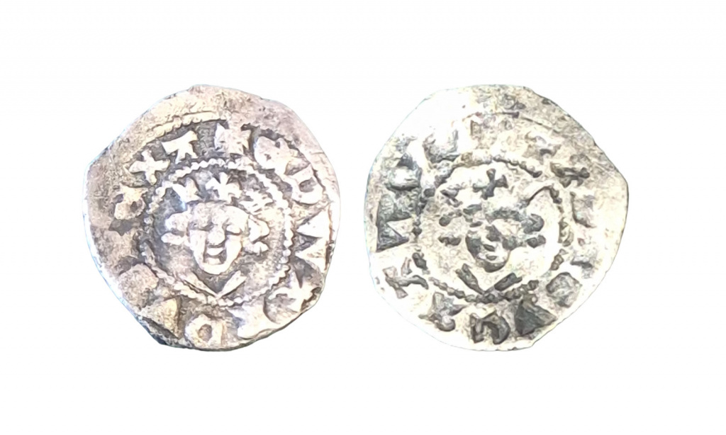 A curious Edward I-II farthing