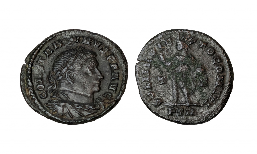Billon follis of Constantine the Great