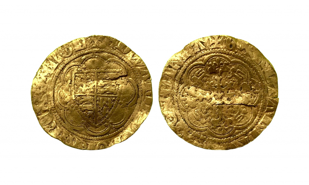 Quarter noble of Edward IV