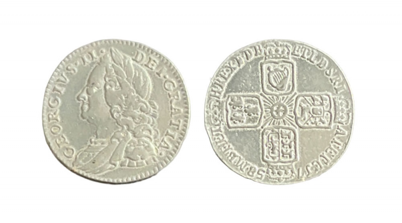sixpence of George II