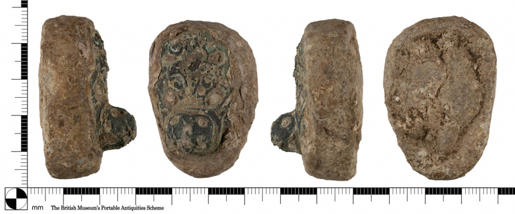 pas record of viking weight with oval brooch
