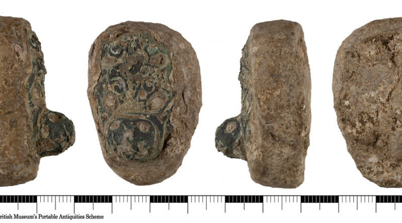 pas record of viking weight with oval brooch
