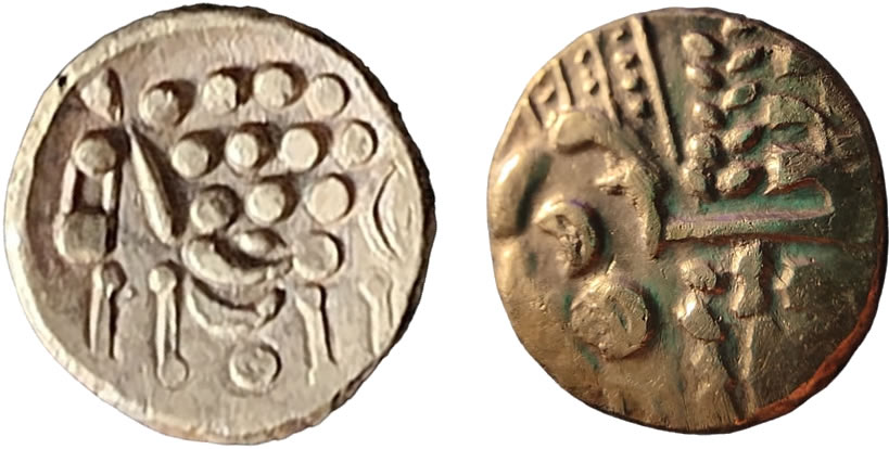 Gold stater of the Regni and Atrebates

