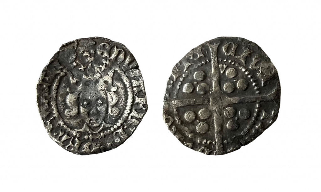 Durham mint penny of Edward IV